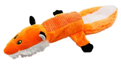 Animalis - Jouet Peluche Renard pour Chien - 40cm